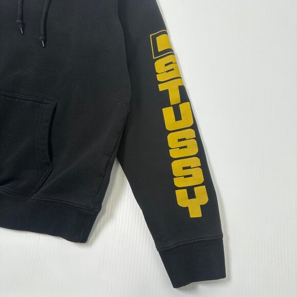 Stussy Arm Spellout Hoodie S - Picture 3 of 5